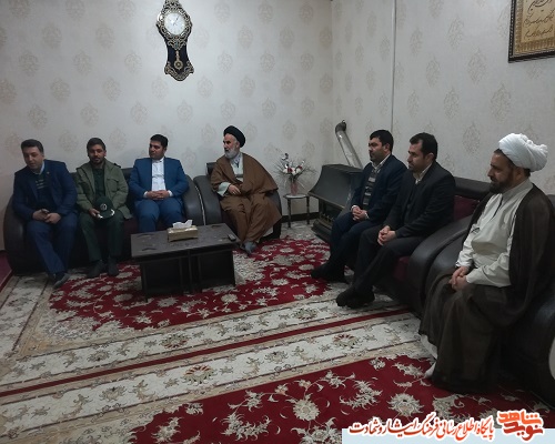 سرکشی رئیس بنیاد شهید شهرستان جاجرم از جانبار  دوران دفاع مقدس