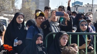 رژه نیروهای مسلح اردبیل در روز ارتش+ تصویر
