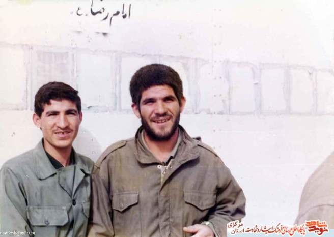 از چپ: احمد گاوخانه ای - حمید مرادی