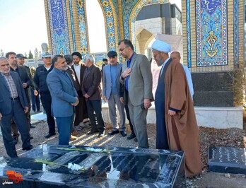 تجدید میثاق با شهدای مجلس- نهم آذرماه ۱۴۰۲ گلزار شهدای فردوس‌رضای شهرستان دامغان
