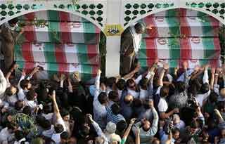 تشییع و خاکسپاری شهدای گمنام در بیش از ۱۱ استان کشور تشییع و خاکسپاری شهدای گمنام در بیش از ۱۱ استان کشور