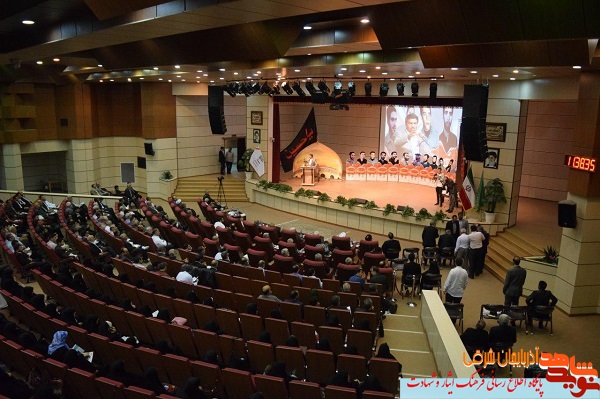 مراسم باشکوه و کشوری تجلیل از مقام شهدای مداح در تبریز برگزار شد + تصاویر