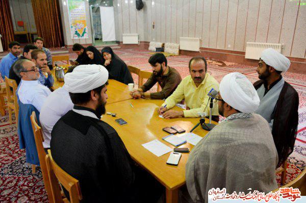 برگزاری پیش نشست هشتمین یادواره شهدای روحانی شهرستان خمیتنی شهد برگزاری پیش نشست هشتمین یادواره شهدای روحانی شهرستان خمیتنی شهد