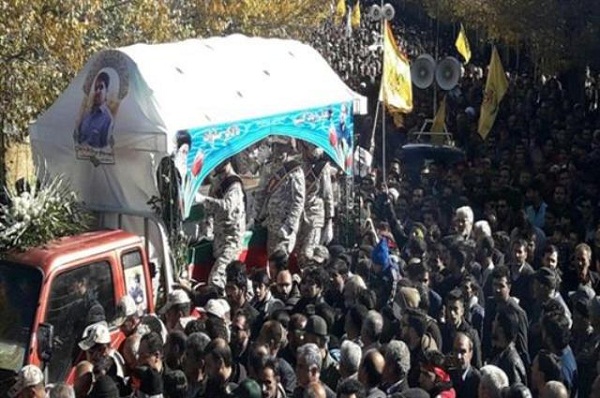 تشییع پیکر مطهر شهید مدافع حرم در شهر بروجن تشییع پیکر مطهر شهید مدافع حرم در شهر بروجن