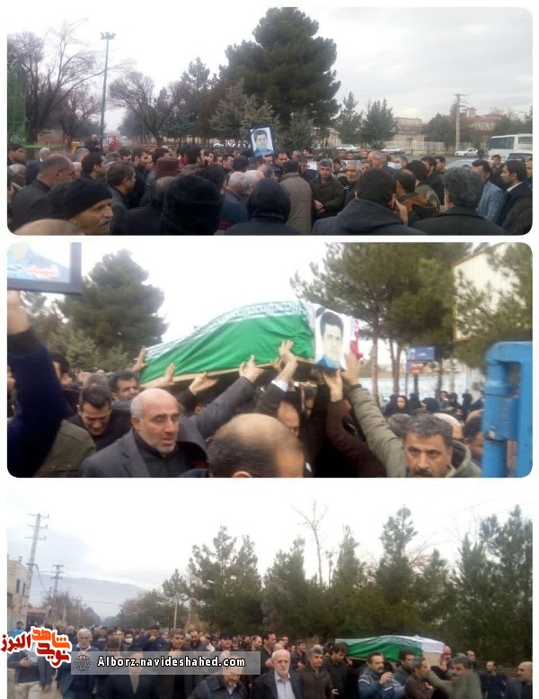 مراسم تشییع و خاکسپاری پیکر شهید «حسن نجفی» در امامزاده محمد کرج برگزار شد مراسم تشییع و خاکسپاری پیکر شهید «حسن نجفی» در امامزاده محمد کرج برگزار شد