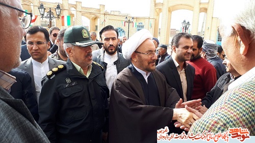 مزار شهدای بوکان غبارروبی و گلباران شد+ تصاویر