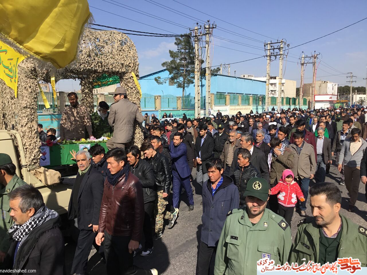 پیکر شهید مدافع حرم پیکر شهید مدافع حرم