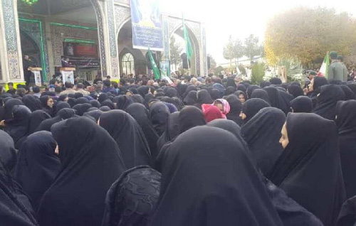 مراسم گرامیداشت شهید خردسال حمله تروریستی اهواز در میمه برگزار شد مراسم گرامیداشت شهید خردسال حمله تروریستی اهواز در میمه برگزار شد
