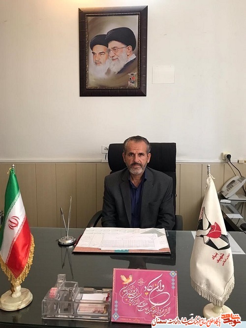 پیام تسلیت رئیس بنیاد شهید شهرستان سمنان در پی درگذشت پدر شهید 