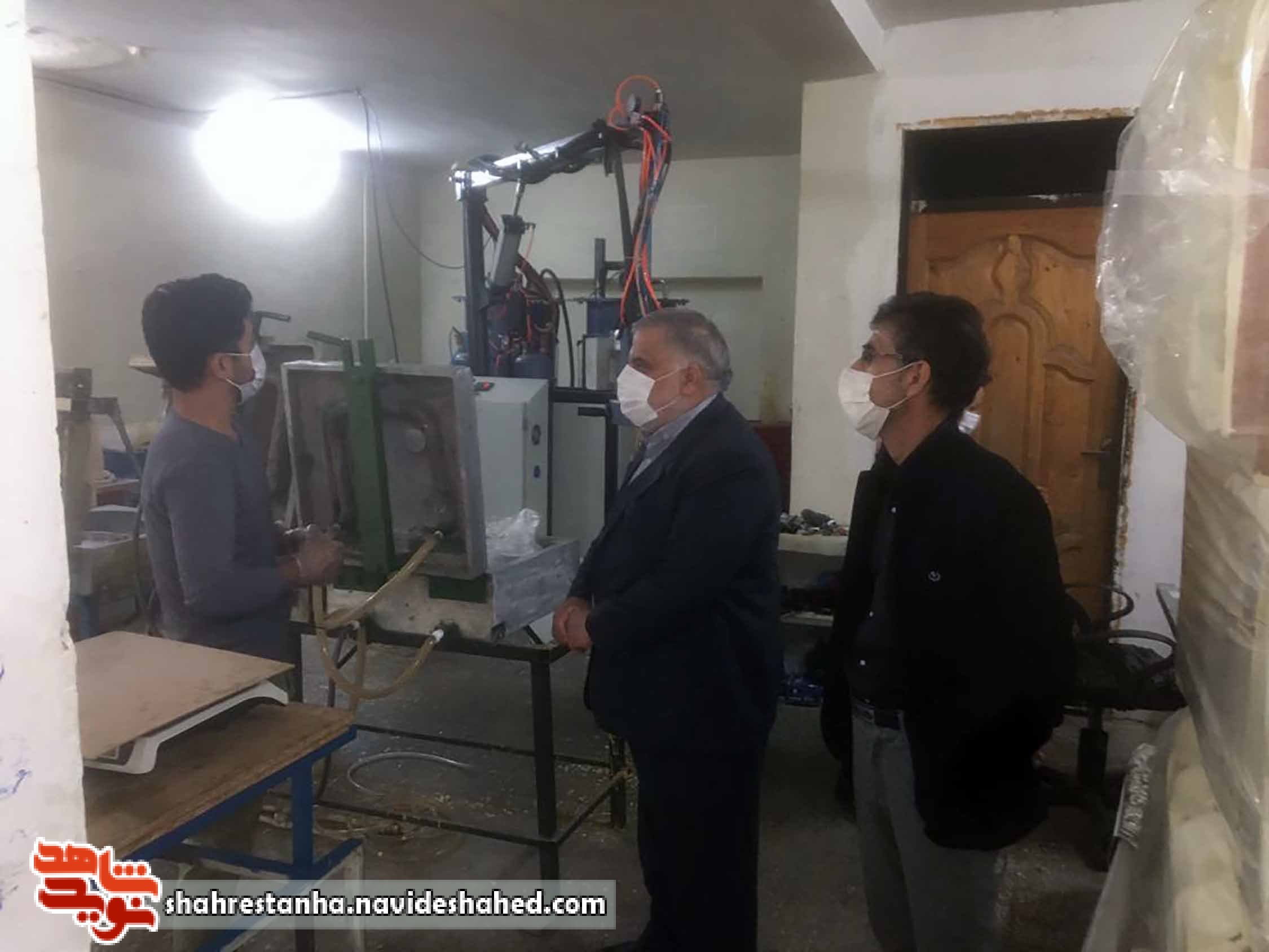 کار آفرینی فرزند جانباز در شهرری کار آفرینی فرزند جانباز در شهرری