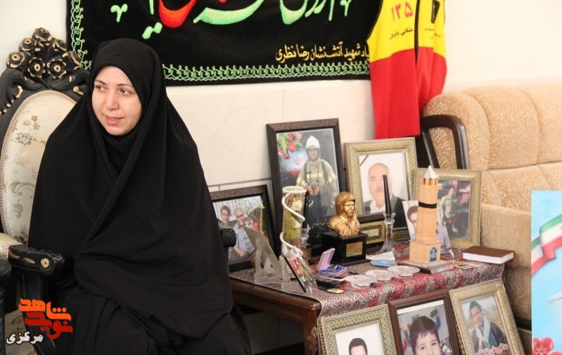 آتش‌نشانی که بی‌ادعا دل به آتش زد/«رضا»؛ راضیم به رضای خدا+عکس