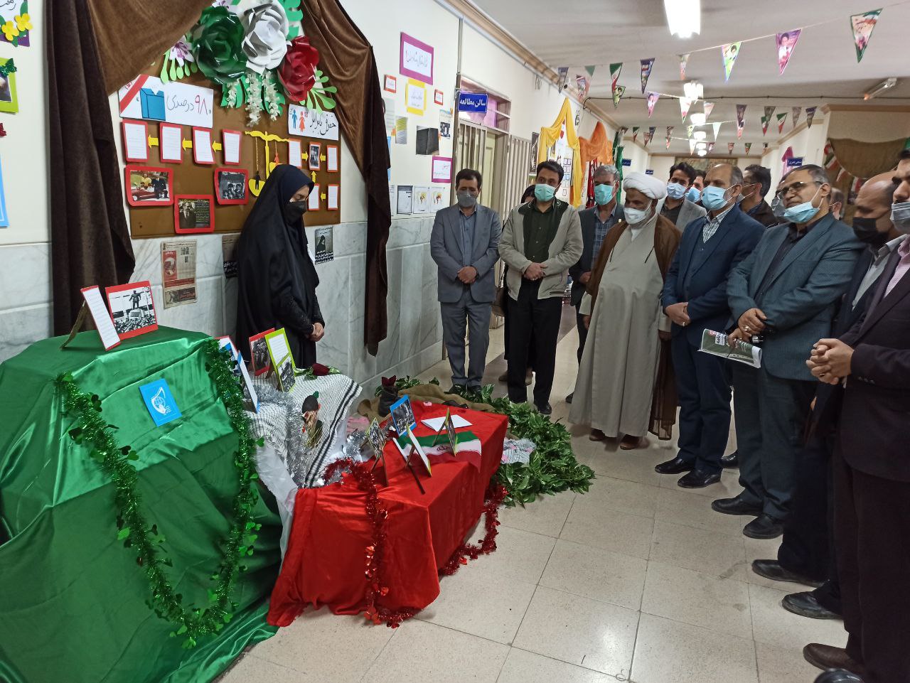 نمایشگاه مدرسه انقلاب در تربت حیدریه