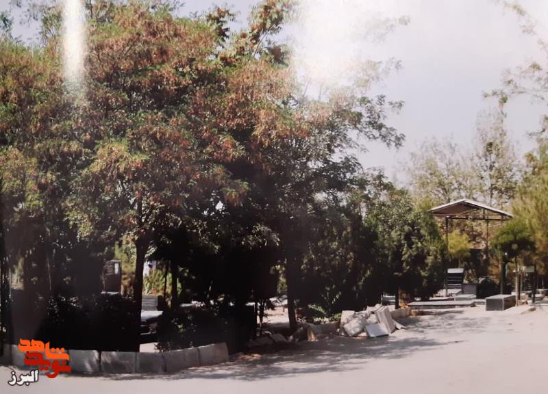 گلزار شهدای روستای چندار نماد ملی روستایی گلزار شهدا انتخاب شد