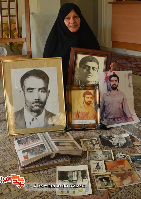 شهید ماه رمضان که با لباس سپاه پای سفره عقد نشست