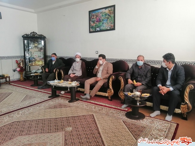 گزارش تصویری/ دیدار با خانواده شهدای ماهنشان