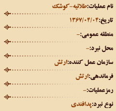 تشریح عملیات‌های هشت سال دفاع مقدس در تیر ماه