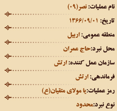 عملیات های هشت سال دفاع مقدس (آذر ماه)