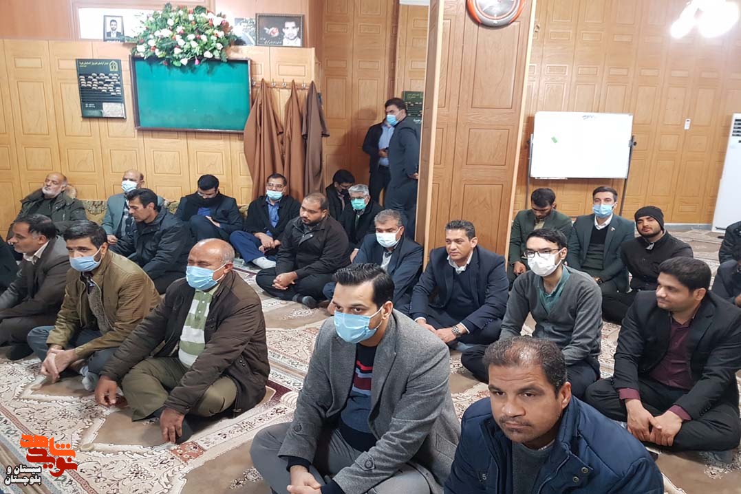 جلسه جهاد تببین و روایتگری به مناسبت عملیات آزاد سازی 120 سرباز وظیفه در زاهدان برگزار شد