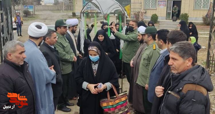 اعزام زائران راهیان نور خواهر اصلاندوز به مناطق عملیاتی جنوب