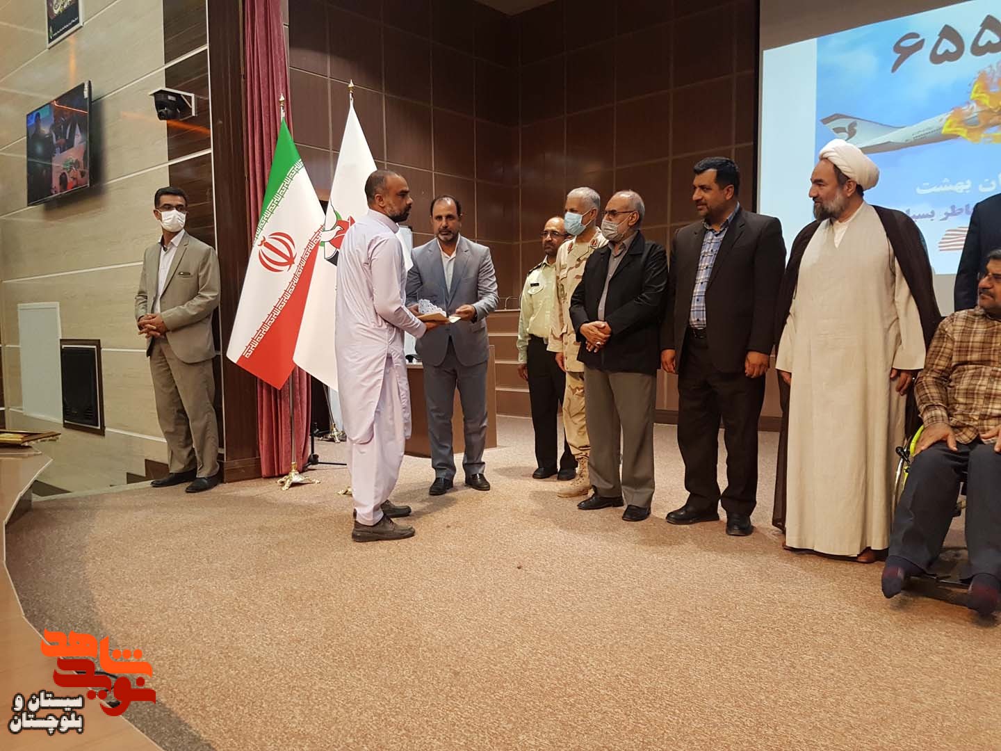مراسم یادواره شهدای سانحه هوایی خلیج فارس برگزار شد