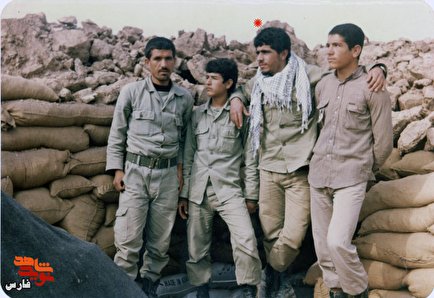 صوت| دو فرمانده در پادگان آموزشی