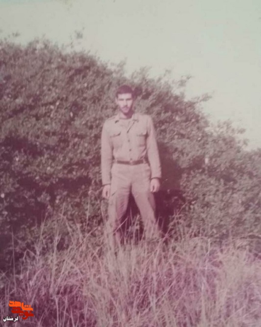 شهید «غلامرضا بختیاری» در قاب تصویر