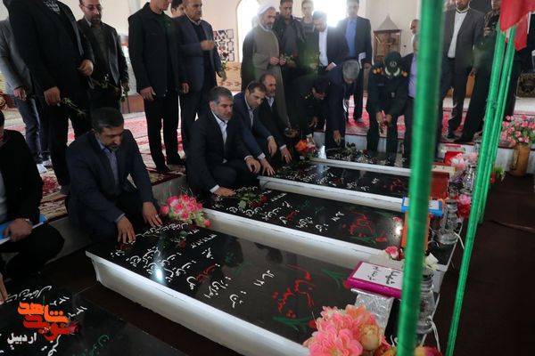 تجدید میثاق با شهدای شهرستان خلخال