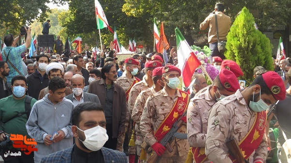 گزارش تصویری| تشییع پیکر شهید شاهچراغ «احسان مرادی»