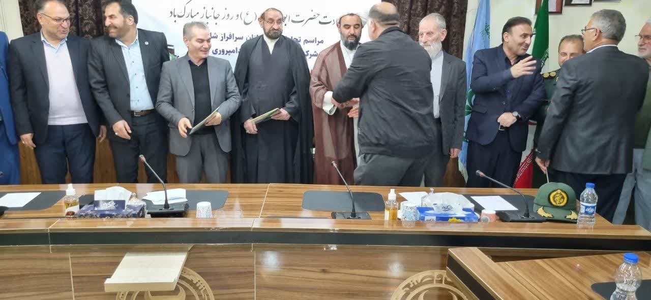 تجلیل از جانبازان شرکت کشت و صنعت و دامپروری مغان+ عکس