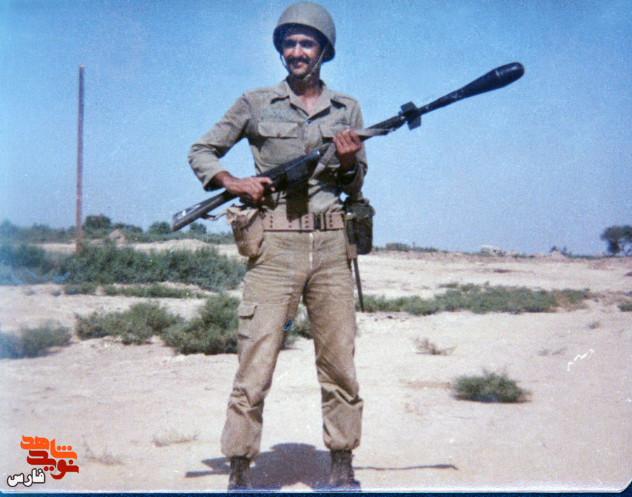از خودگذشتگی مسیح‌اله در جبهه