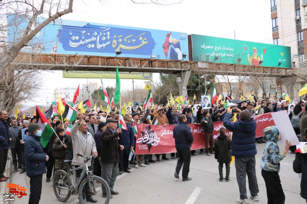 گزارش تصویری/ راهپیمایی نصر مردم خراسان شمالی