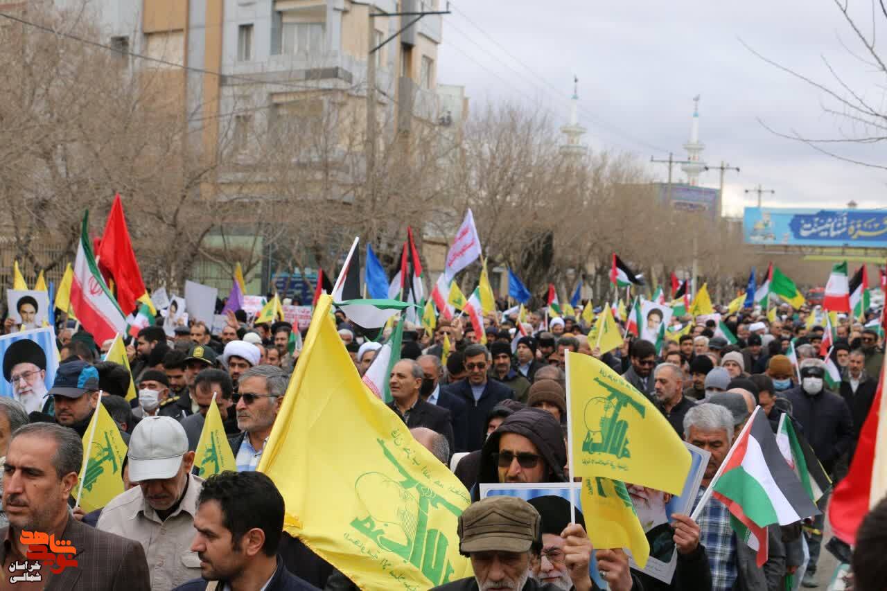 گزارش تصویری/ راهپیمایی نصر مردم خراسان شمالی