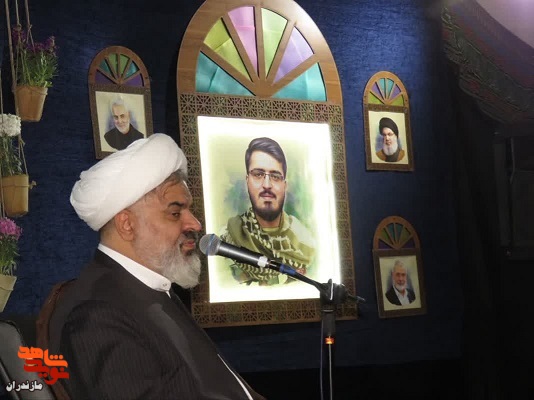 مراسم چهارمین سالگرد شهید مدافع حرم پاسدار شهید «کربلائی مجتبی برسنجی» شهرستان سوادکوه + تصاویر