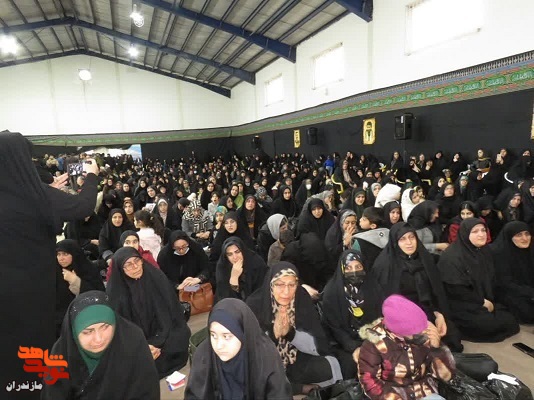 مراسم چهارمین سالگرد شهید مدافع حرم پاسدار شهید «کربلائی مجتبی برسنجی» شهرستان سوادکوه + تصاویر