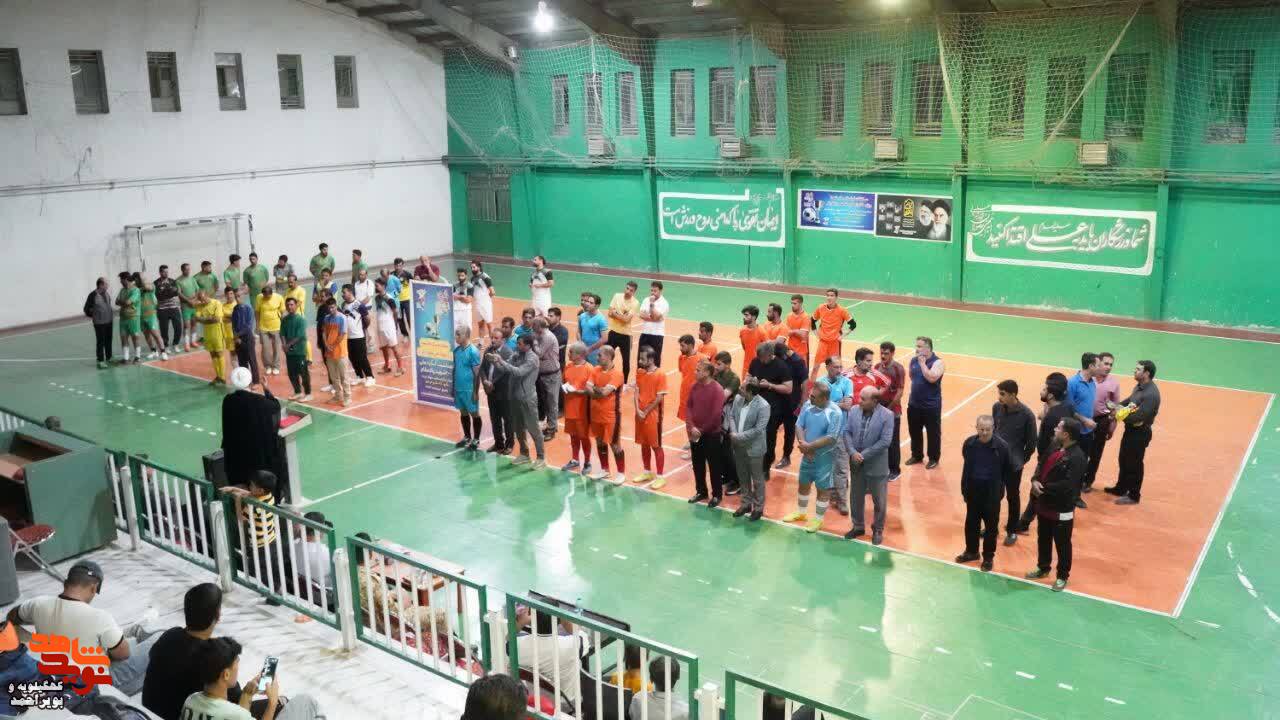 برگزاری مسابقات فوتسال  جام شهدا به مناسبت سالروز آزادسازی خرمشهر و گرامیداشت شهدای خدمت