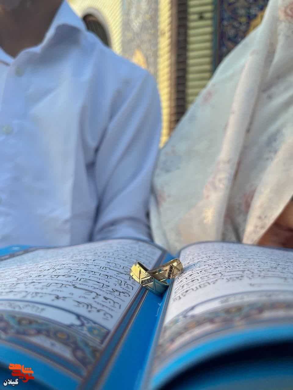 آغاز زندگی مشترک دو زوج لنگرودی در جوار شهدای گمنام
