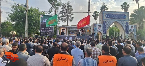 اجتماع بزرگ پلدختریها در سوگ «شهید جمهور»