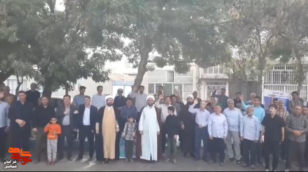 مراسم تجمع مردم متدین و انقلابی شهرستان فاروج