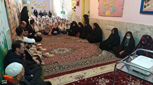 تصاویر/ یادواره شهدای دانش‌آموز شهر غلامان