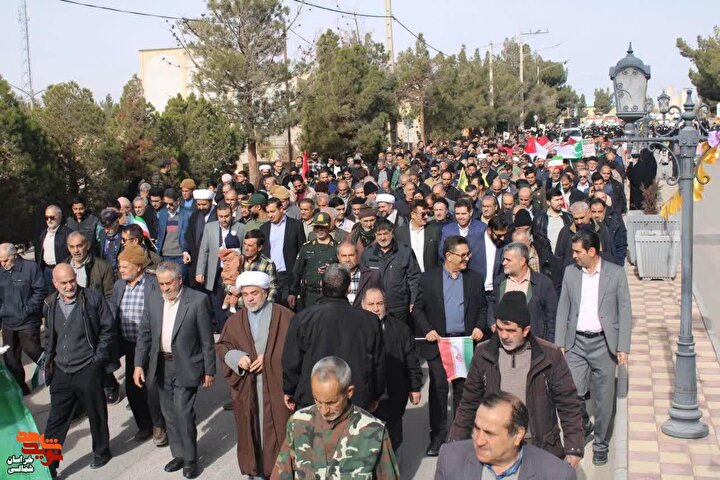 فیلم/ لحظاتی از خلق حماسه مردم خراسان شمالی در یوم الله ۲۲ بهمن ماه