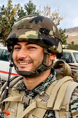 تصویر شهید مدافع حرم «محمد ابراهیم توفیقیان» با...