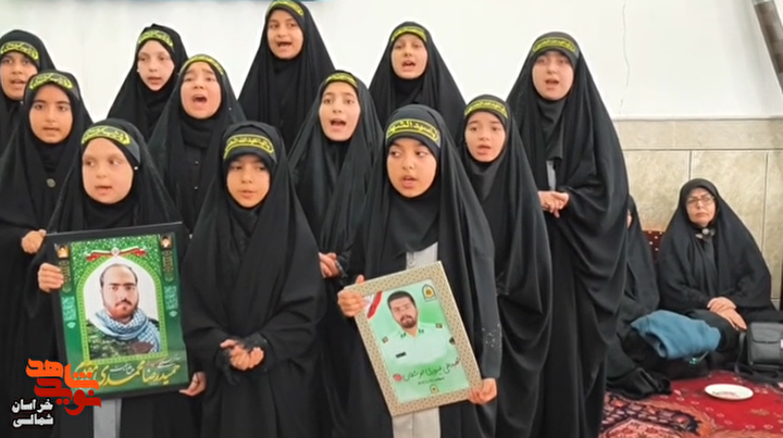 چهلم شهدای دی‌ماه جاجرم با روایت اشک و دلتنگی برگزار شد