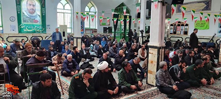مراسم بزرگداشت شهدای مدافع امنیت در شهرستان جاجرم + تصاویر