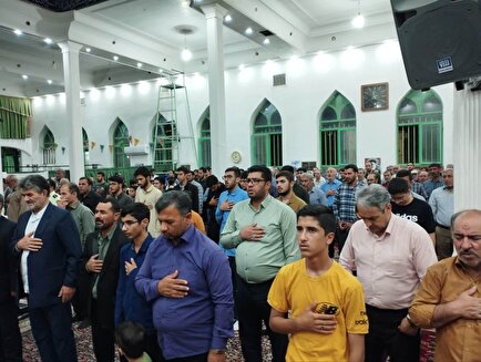 عزاداری در شب سالگرد شهادت شهید جمهور+ کلیپ