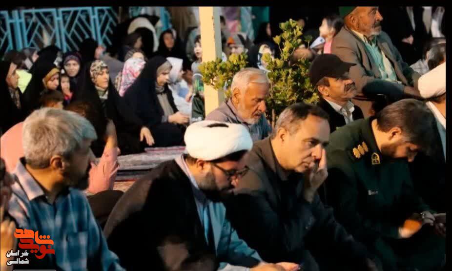 تصاویر/برگزاری یادواره شهدای سادات در شهرستان بجنورد