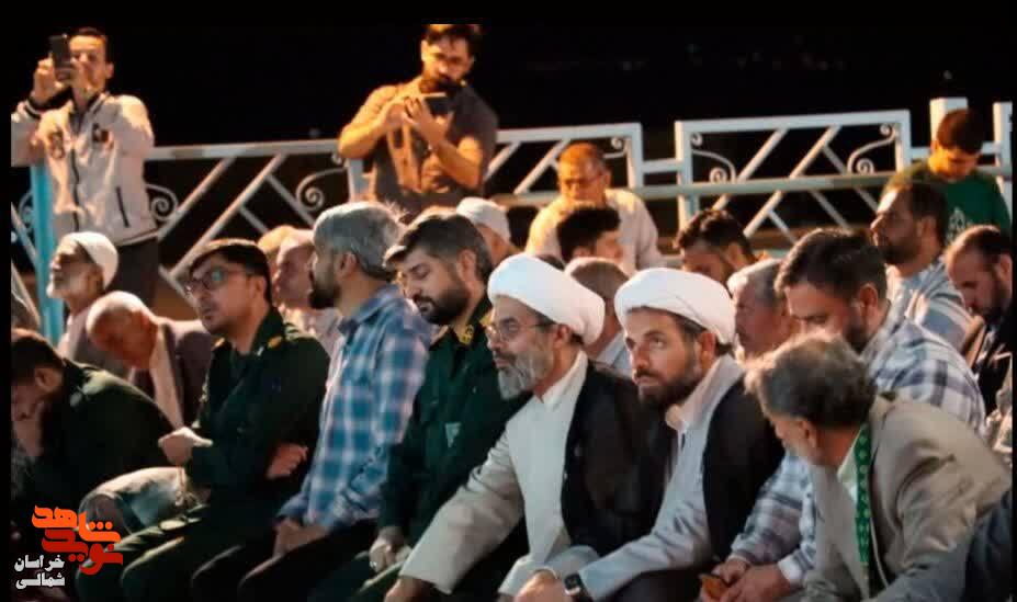 تصاویر/برگزاری یادواره شهدای سادات در شهرستان بجنورد