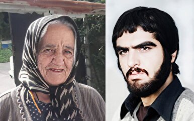 مادری که فرزندش را برای دفاع از خاک و ناموس ایران تقدیم کرد؛ امروز اگر لازم باشد دوباره او را می‌فرستد