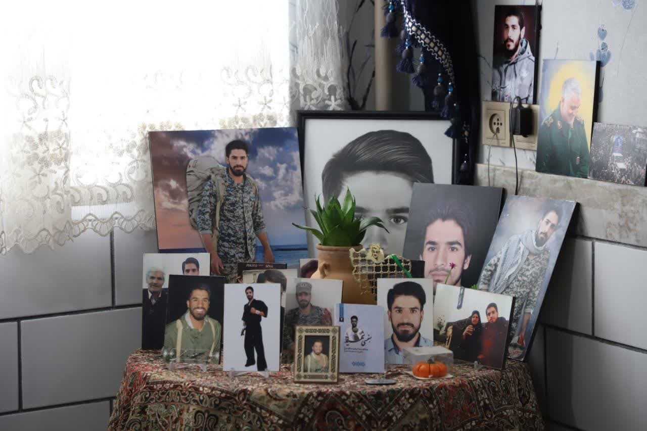 تجلیل از خانواده شهید مدافع حرم محمد مسلمی در چهارم خرداد همزمان با رزمایش رهروان شهدا
