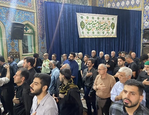 مراسم شب وداع با پیکرمطهر «شهید فرزین میرزا گل پور» حملات تروریستی در شهرستان بابل +تصاویر