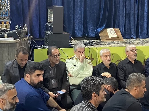 مراسم شب وداع با پیکرمطهر «شهید فرزین میرزا گل پور» حملات تروریستی در شهرستان بابل +تصاویر